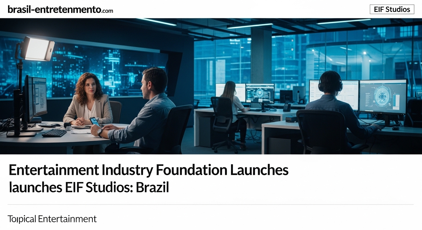 EIF Studios planning session with Brazilian creators.